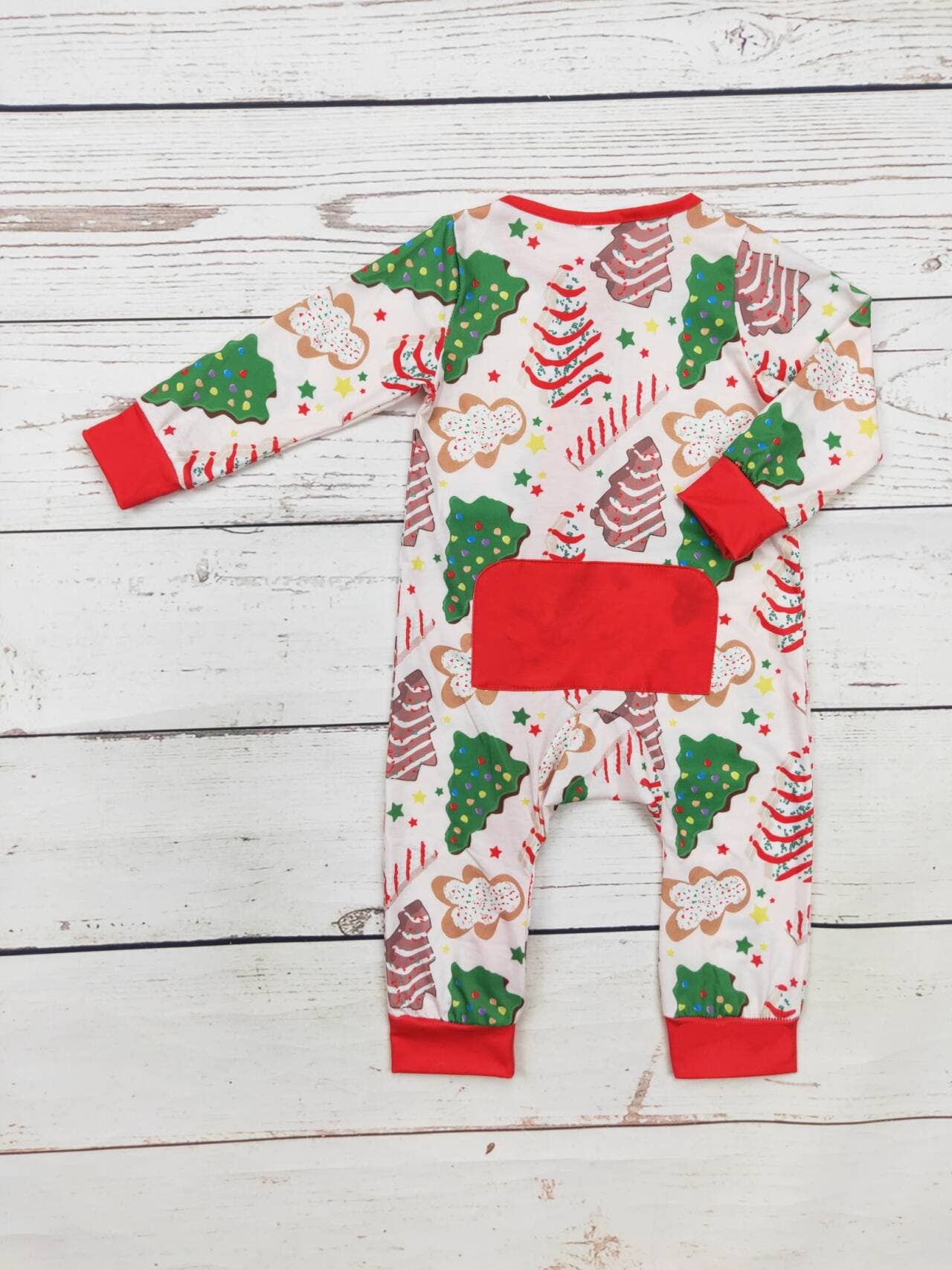 Girls Christmas Tree Cakes Zip Sleeper