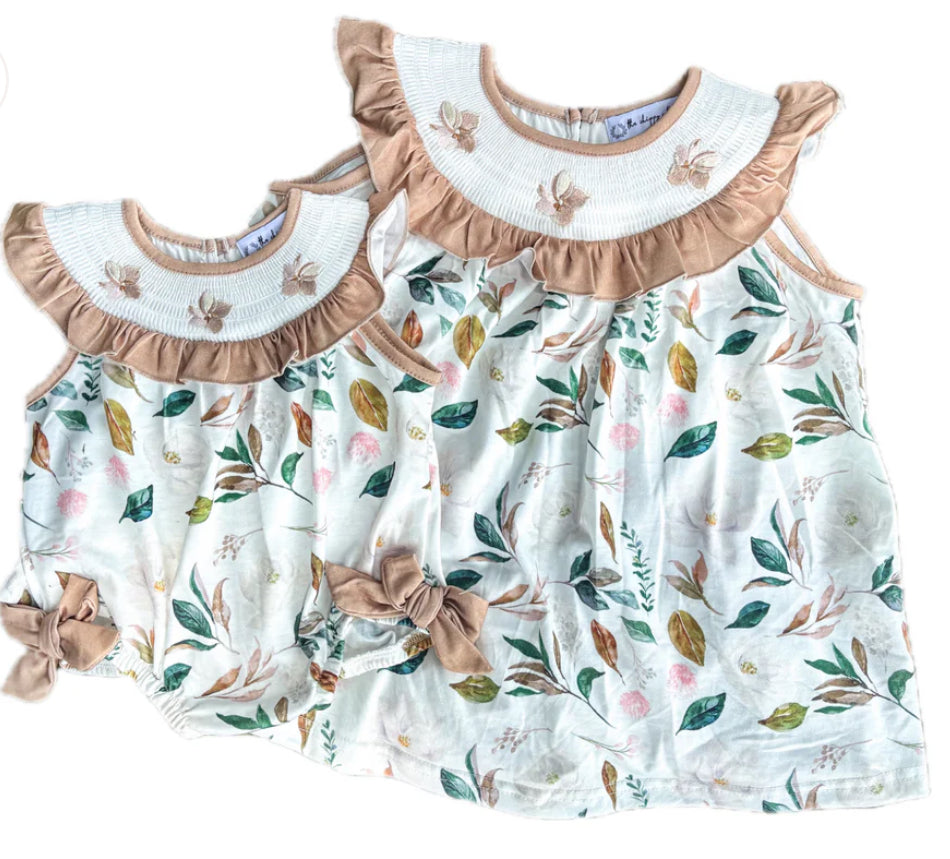 Smocked Magnolia Bubble