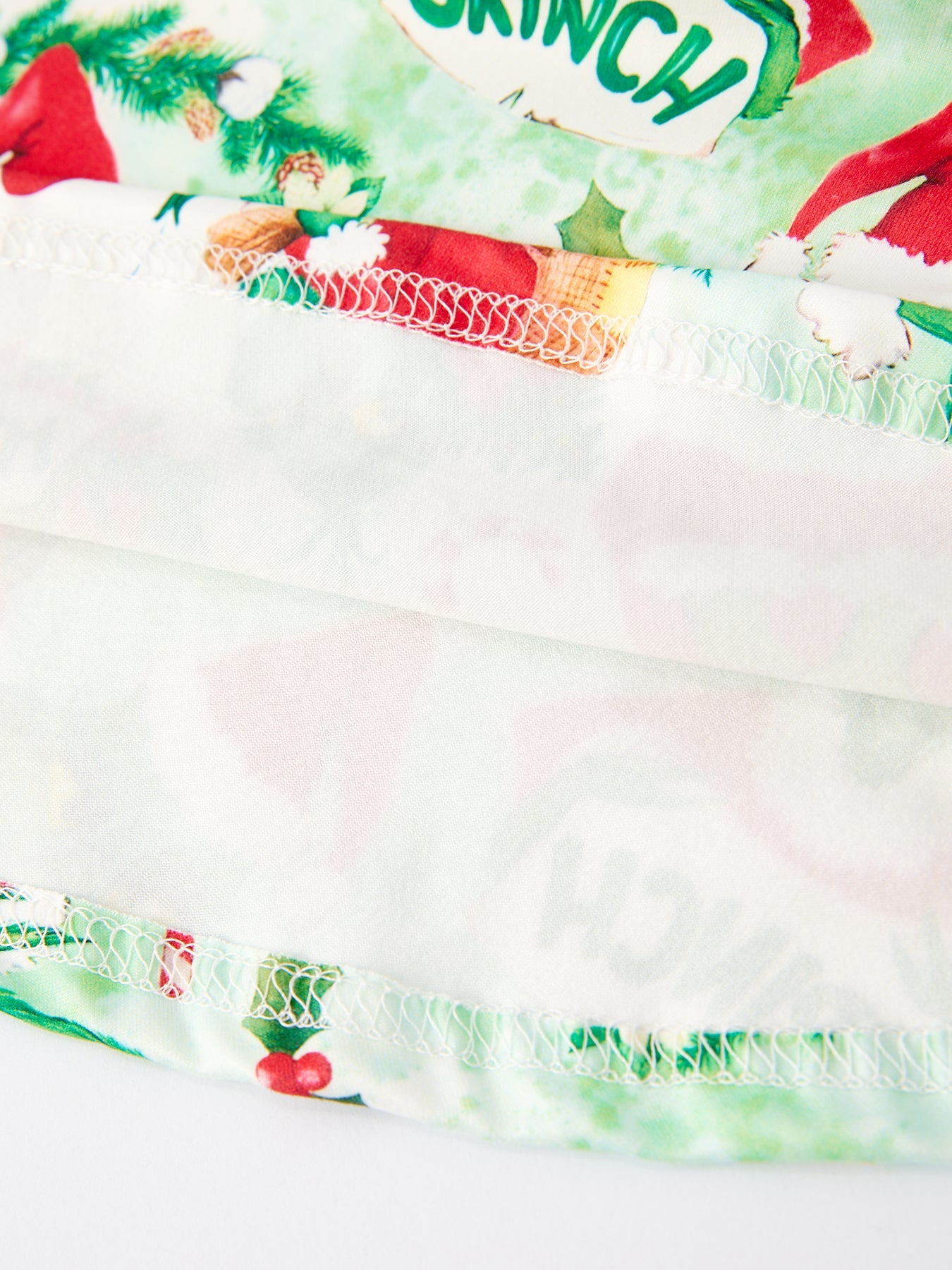 Christmas Cartoon Characters Print Girls Dress