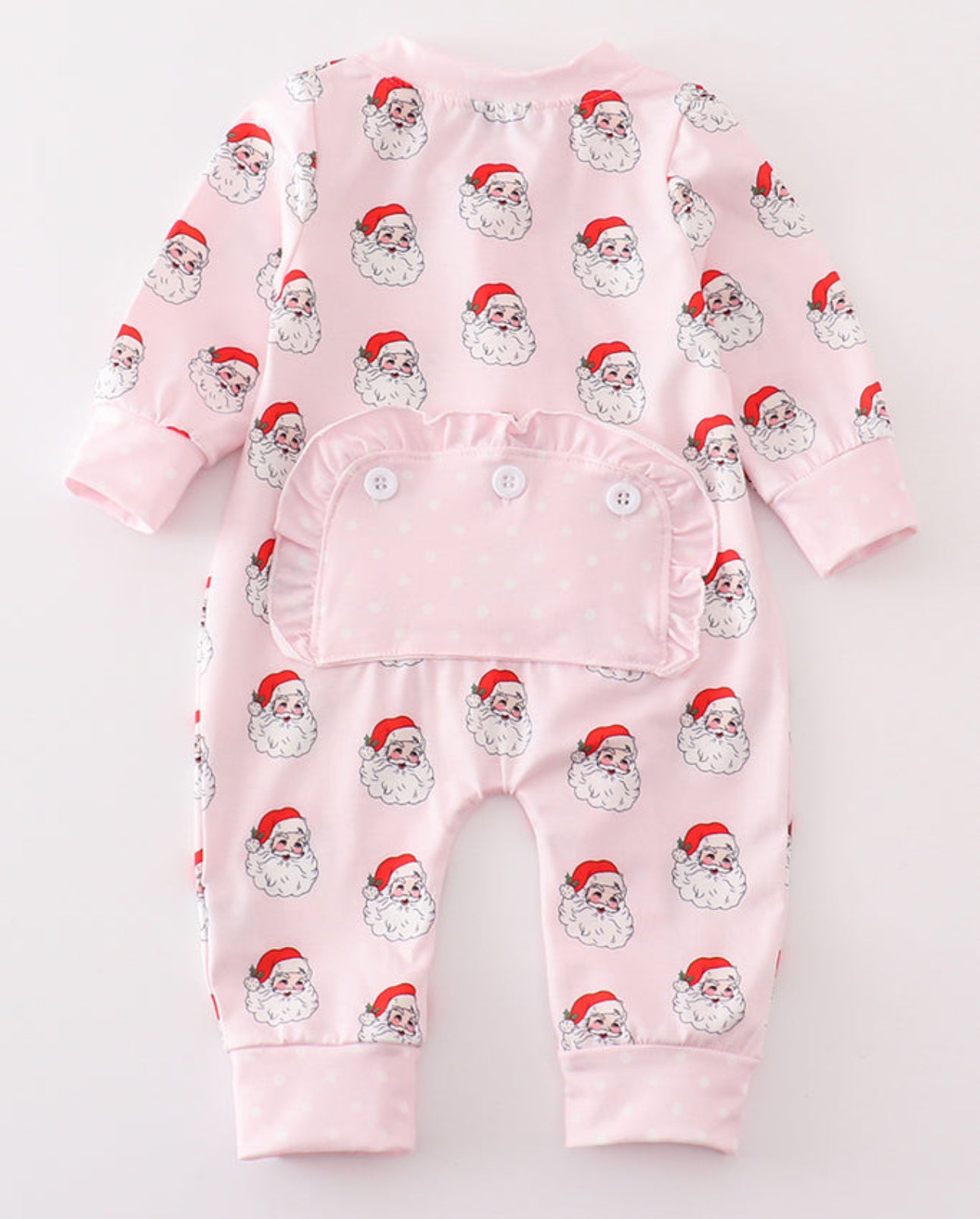 Pink Santa Romper