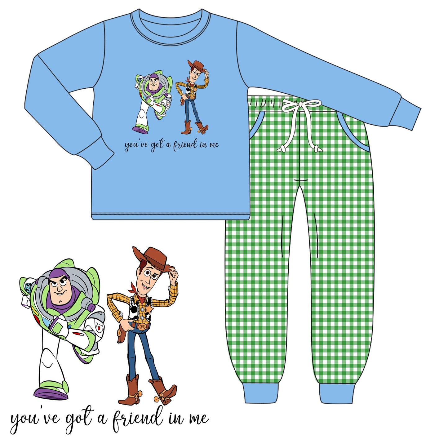 PRE ORDER Toy Story boy set