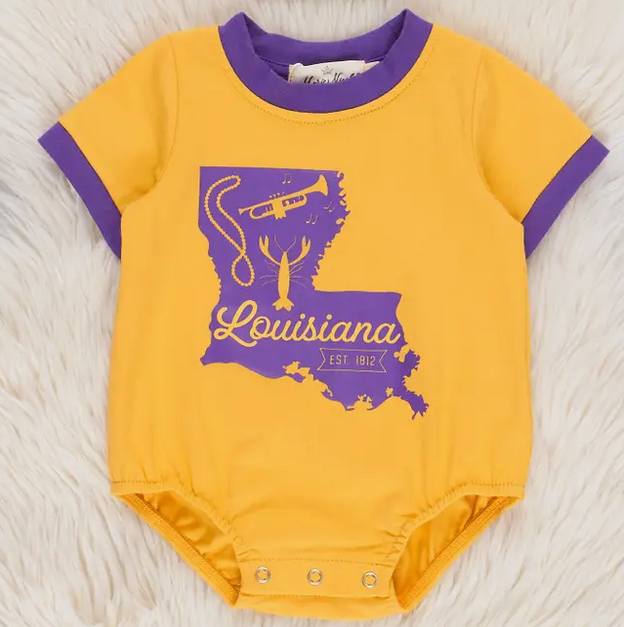 State of Louisiana Graphic Bubble
