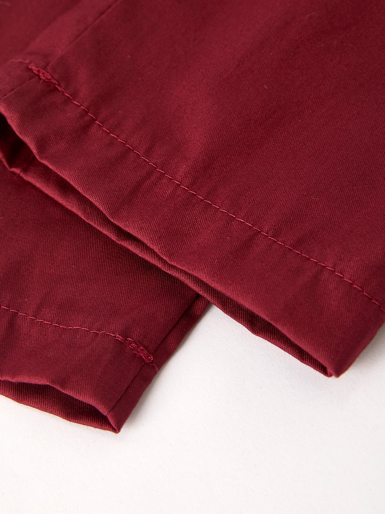 Dark Red Smocked Church Christ Bishop Christening Boys'Set