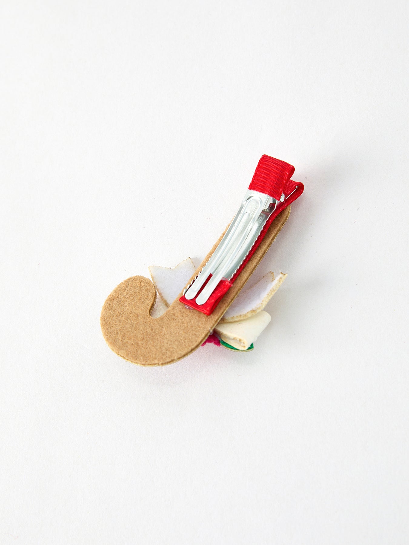 Christmas Candy Cane Girls Hair Clip