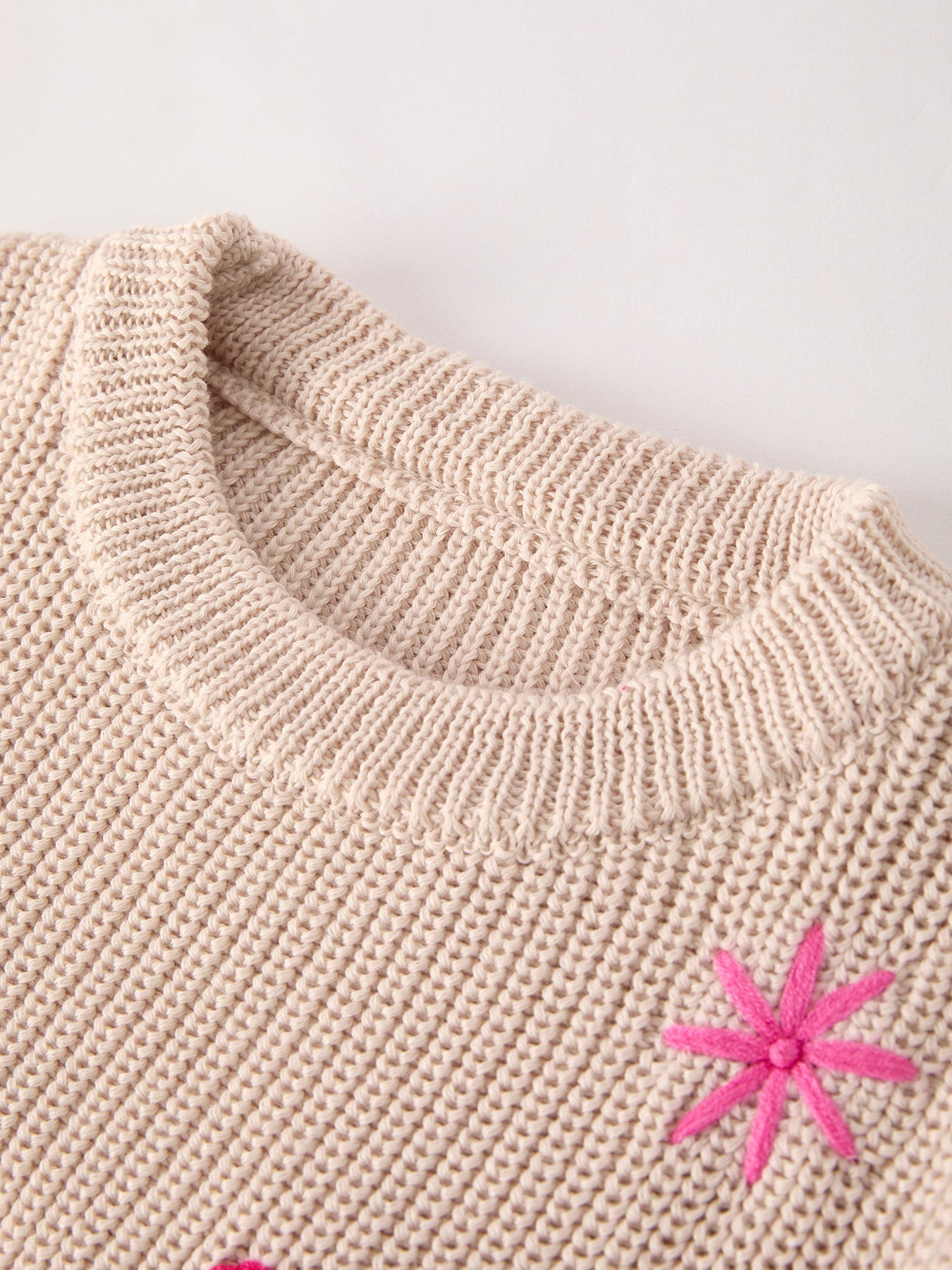 Girls Christmas Snowflake Winter Pullover Sweater