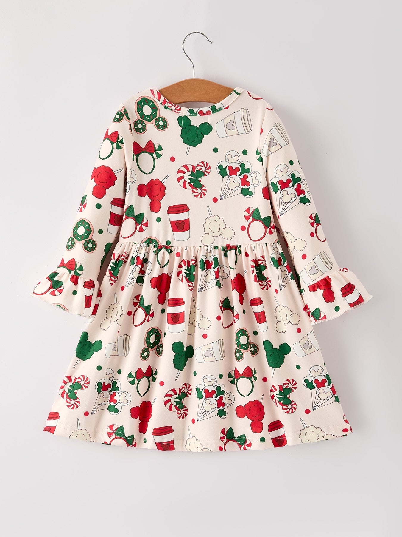 Merry Christmas Dress – Featuring Candy, Coffee, and Characters