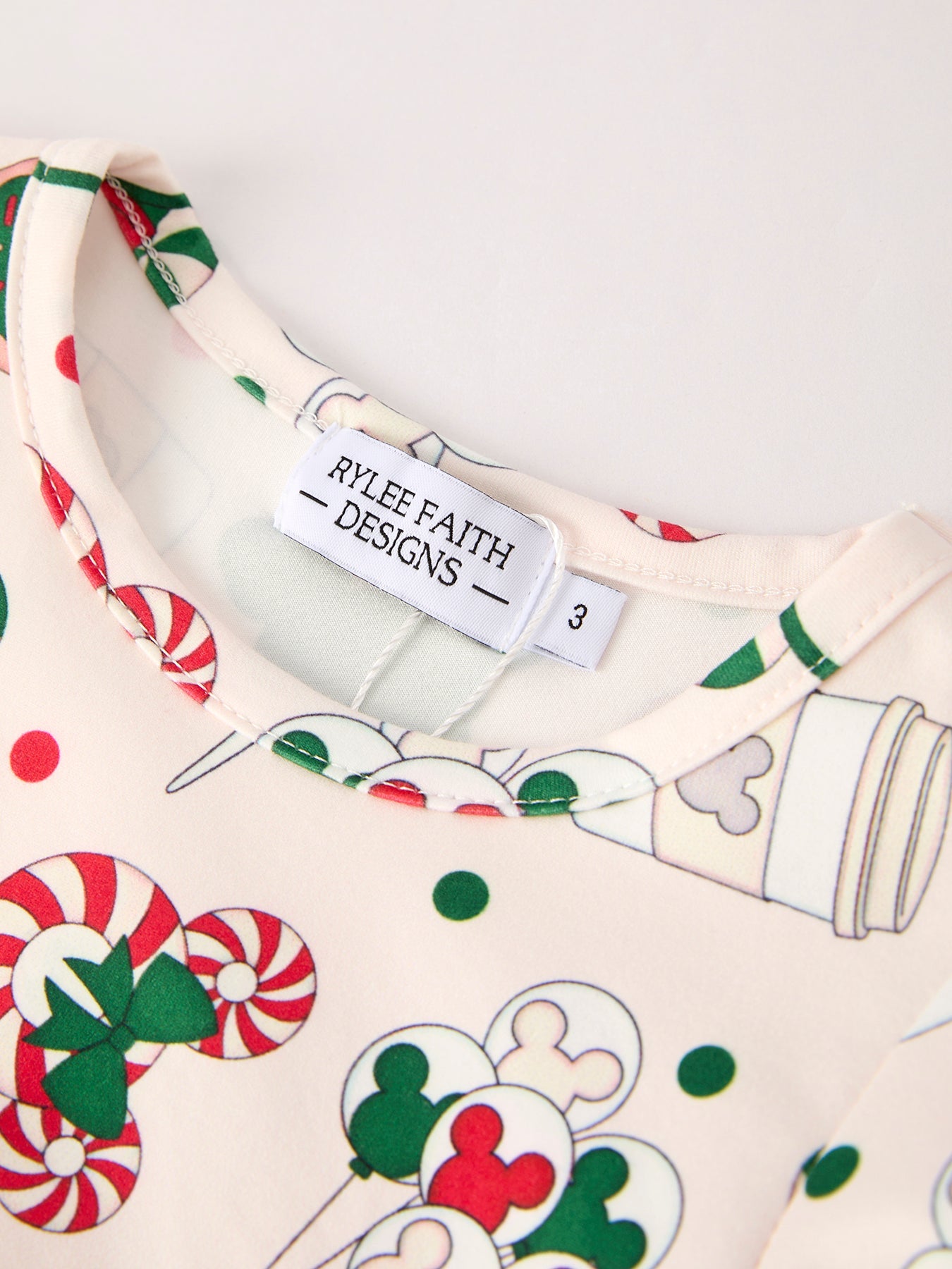 Merry Christmas Dress – Featuring Candy, Coffee, and Characters