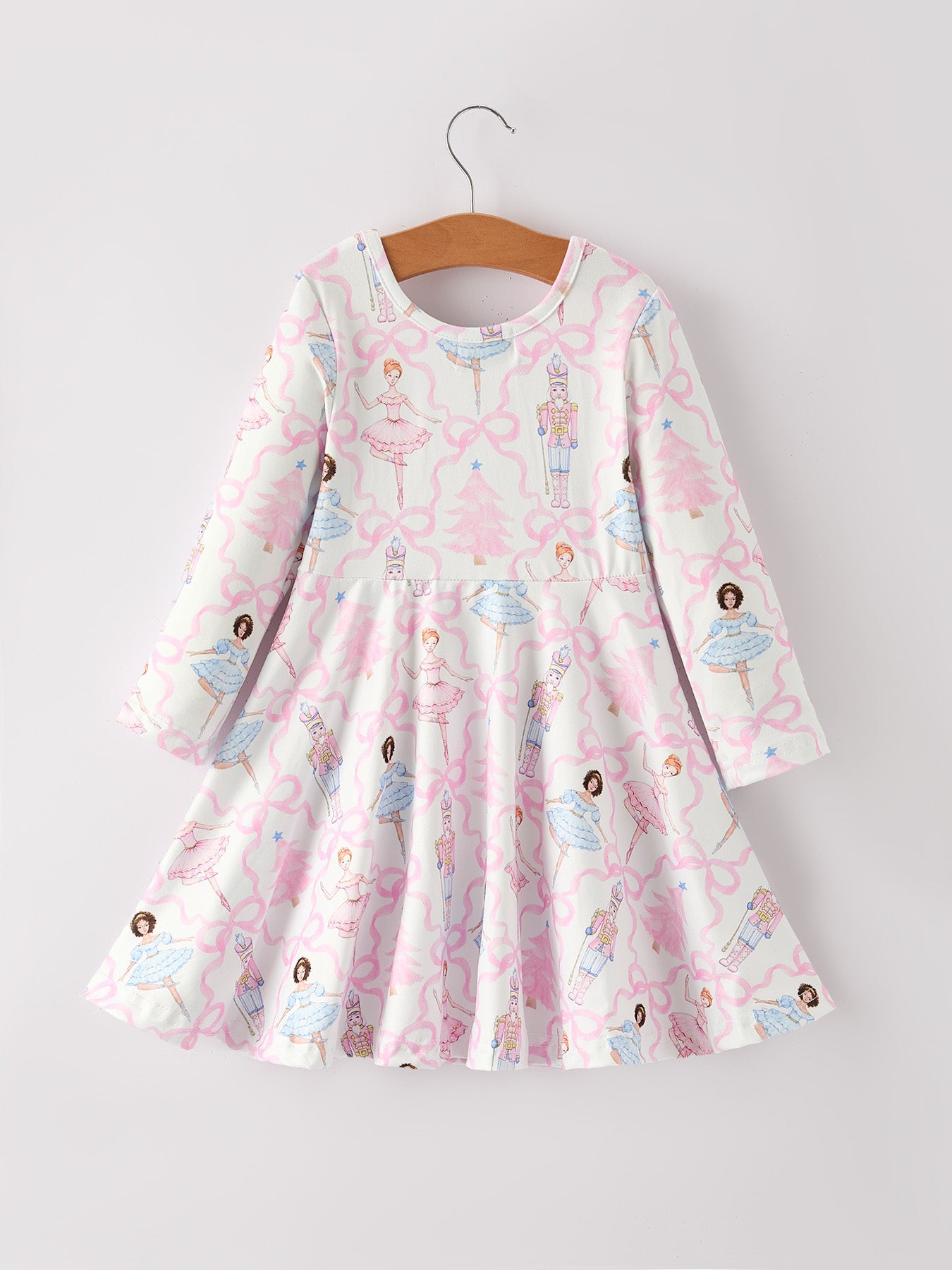 Christmas Ballerina and Nutcracker Girls Dress