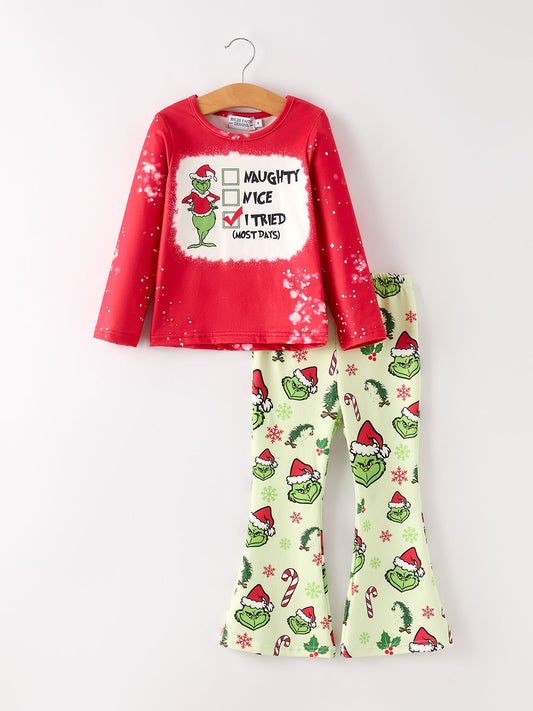 Girls Christmas Holiday Girls Set