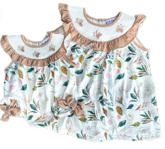 Smocked Magnolia Bubble