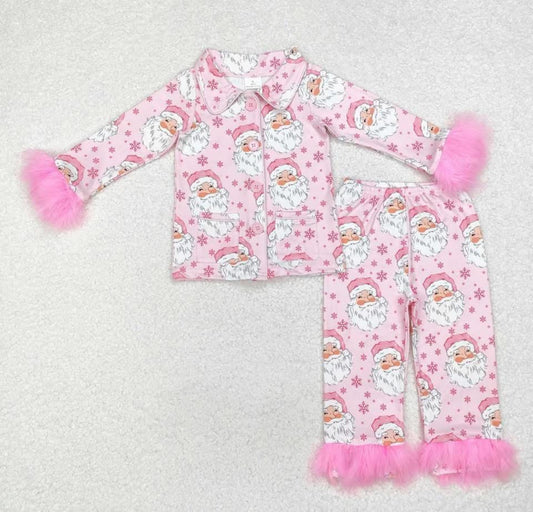 Pink Santa PJs