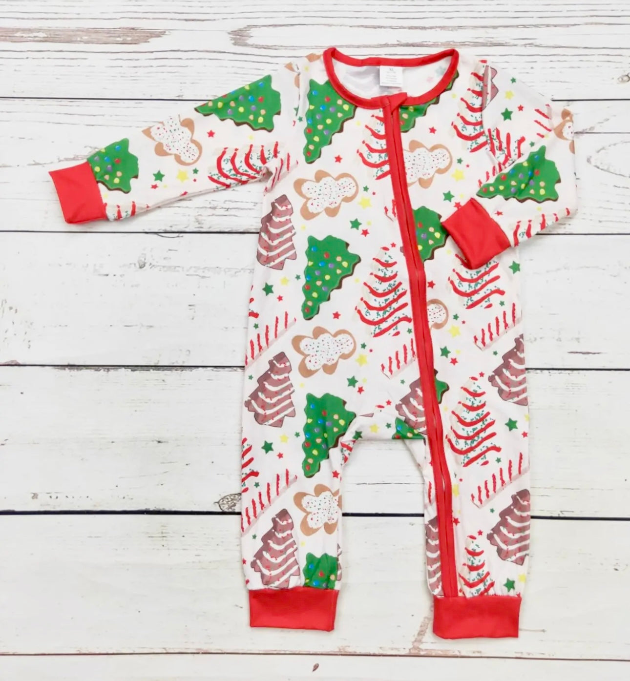 Christmas Tree Cakes Zip Sleeper