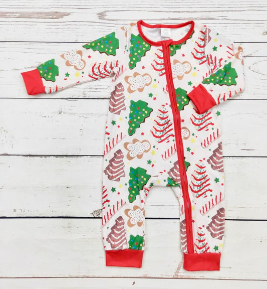 Christmas Tree Cakes Zip Sleeper
