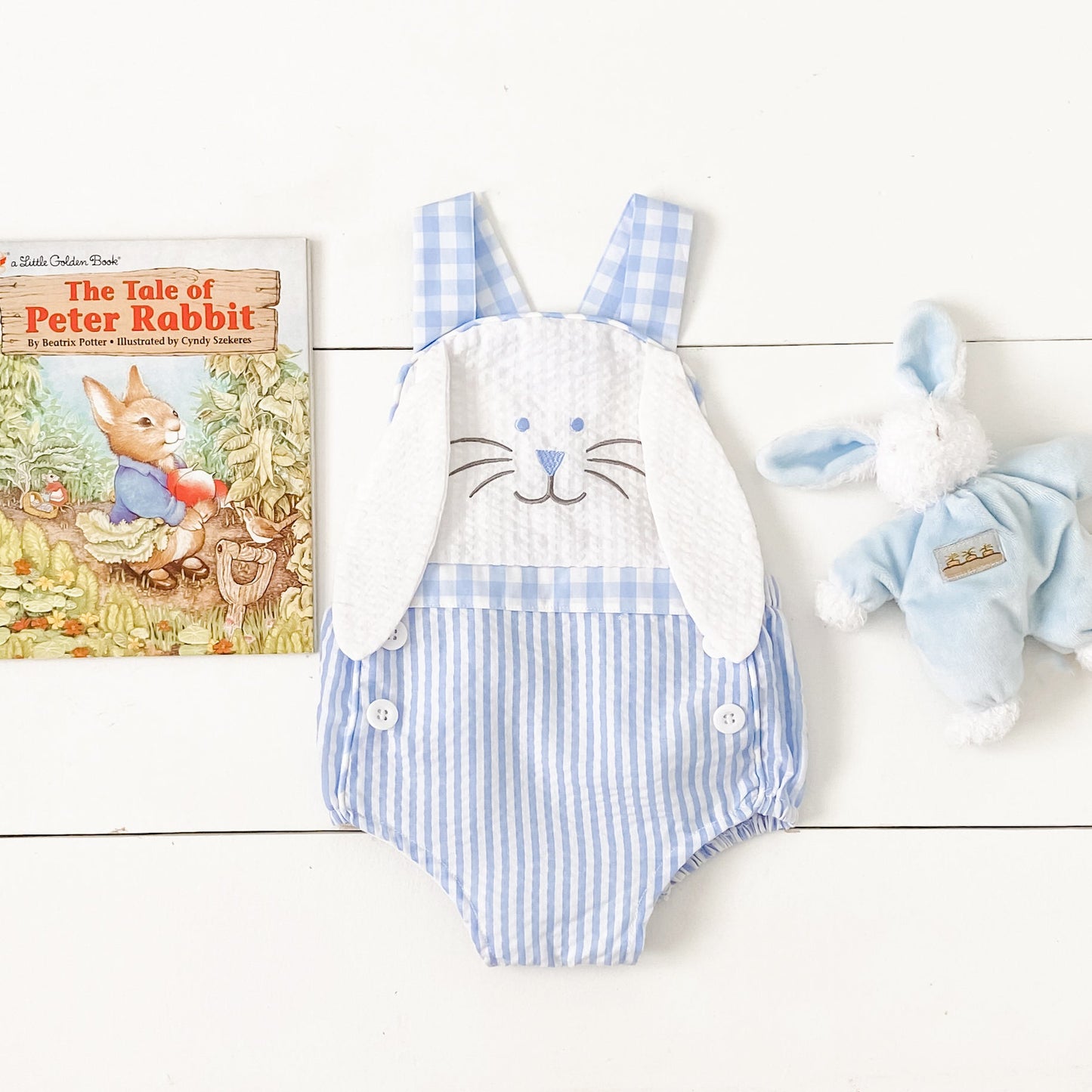 Blue Bunny Sunsuit