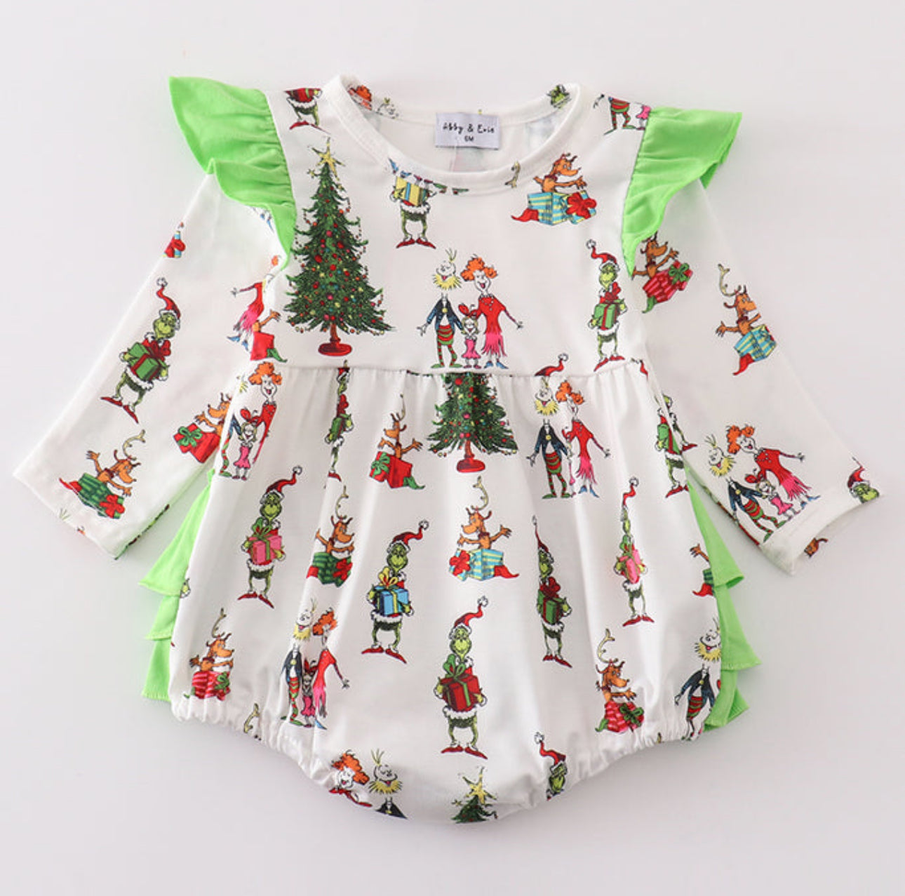 Grinch Christmas bubble