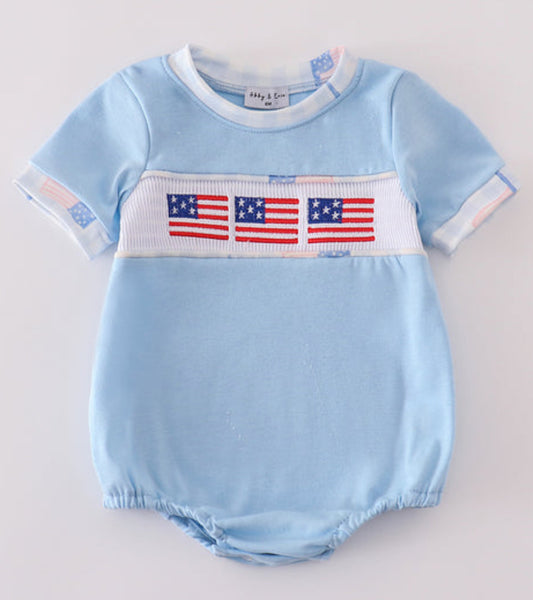 Blue Flag Embroidery