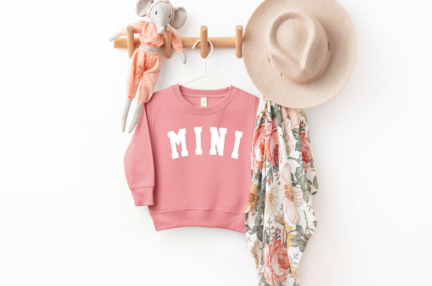 Mini Toddler Kids Sweatshirt (Condensed Font)