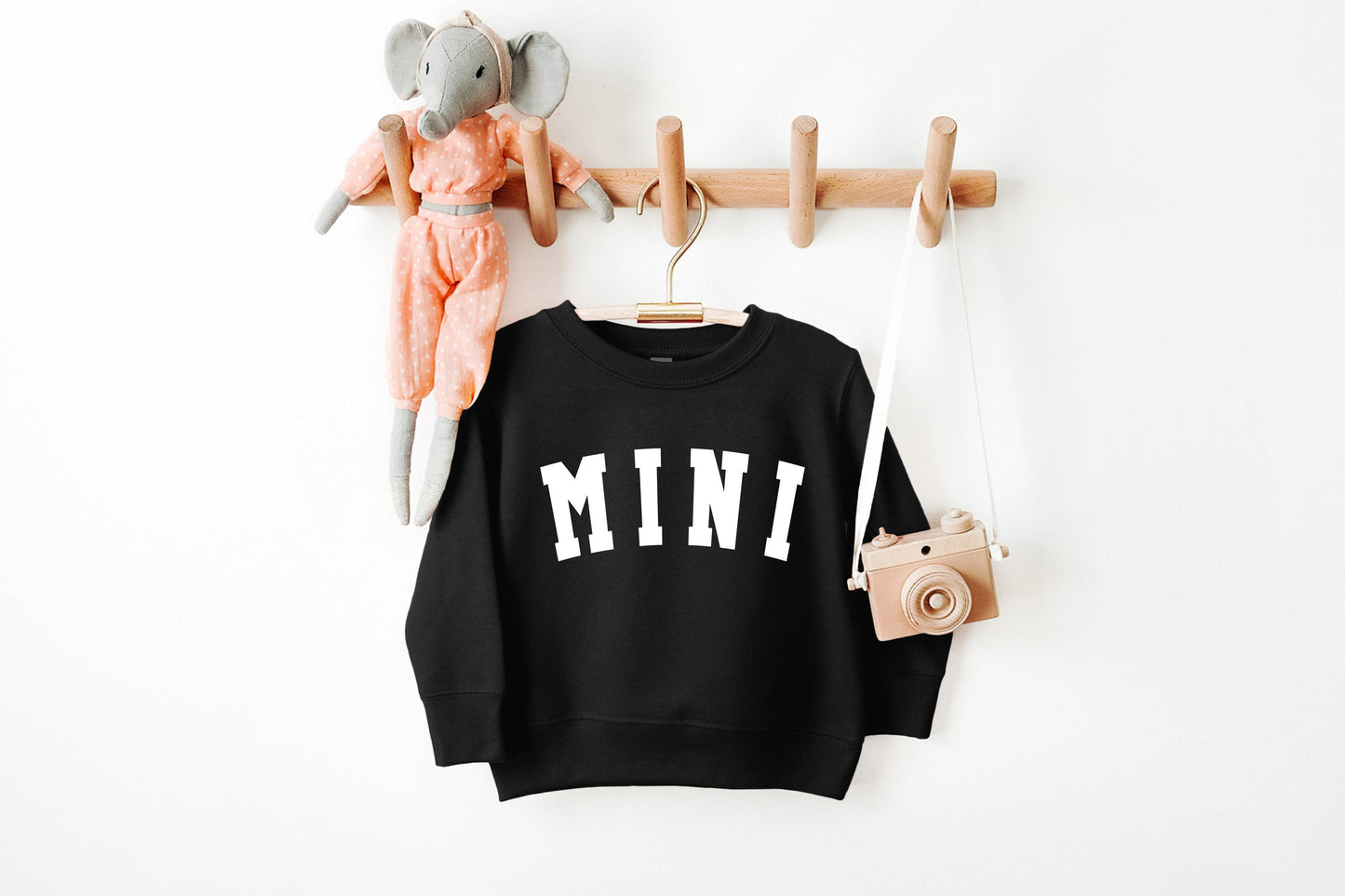 Mini Toddler Kids Sweatshirt (Condensed Font)