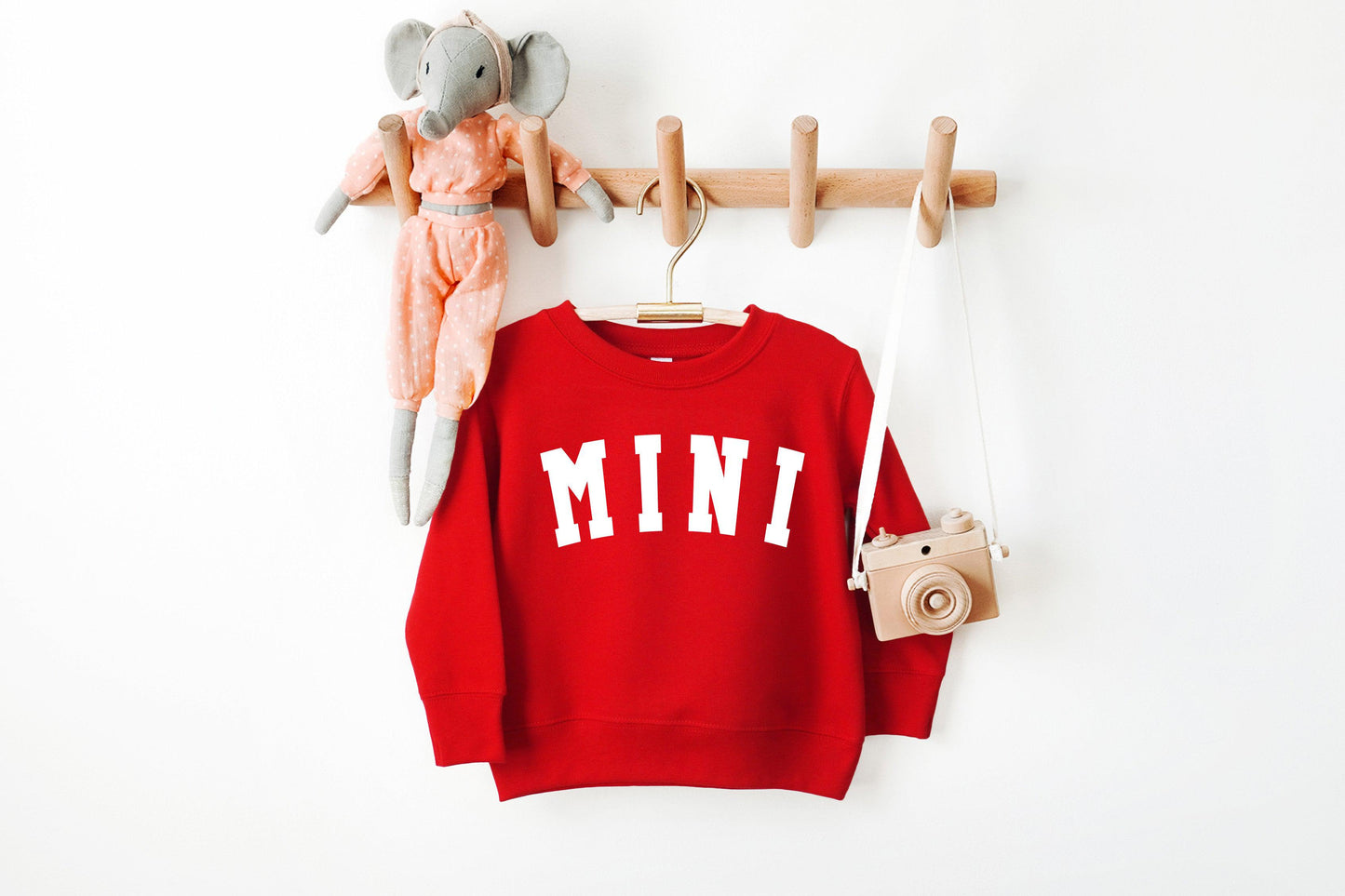 Mini Toddler Kids Sweatshirt (Condensed Font)