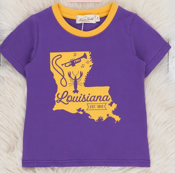 State of Louisiana Graphic Shirt
