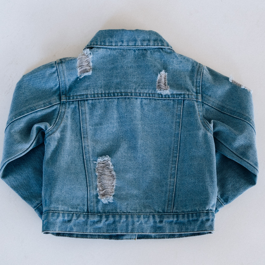Distressed Denim Jean Jacket - Infant
