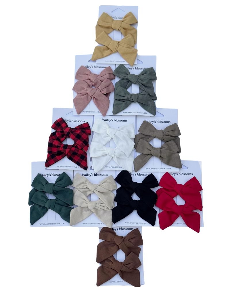 Linen Cotton Piggie Sets - Dusty Pink