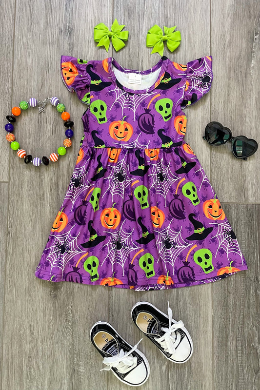 Purple Halloween Boutique Dress