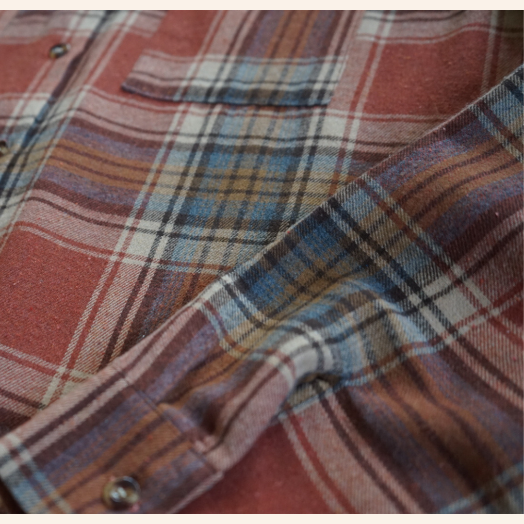 Lightweight Rust Flannel - Child